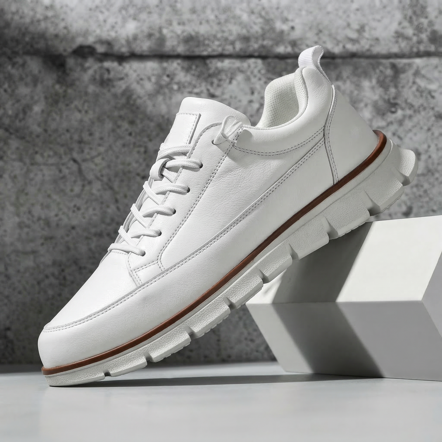 Premium Leder Sneaker – Komfort und Stil für jeden Tag