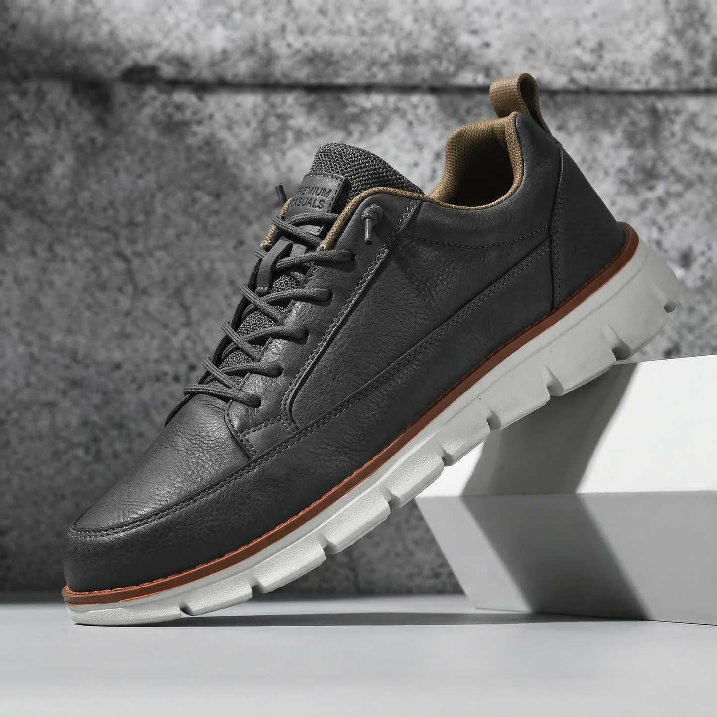 Premium Leder Sneaker – Komfort und Stil für jeden Tag