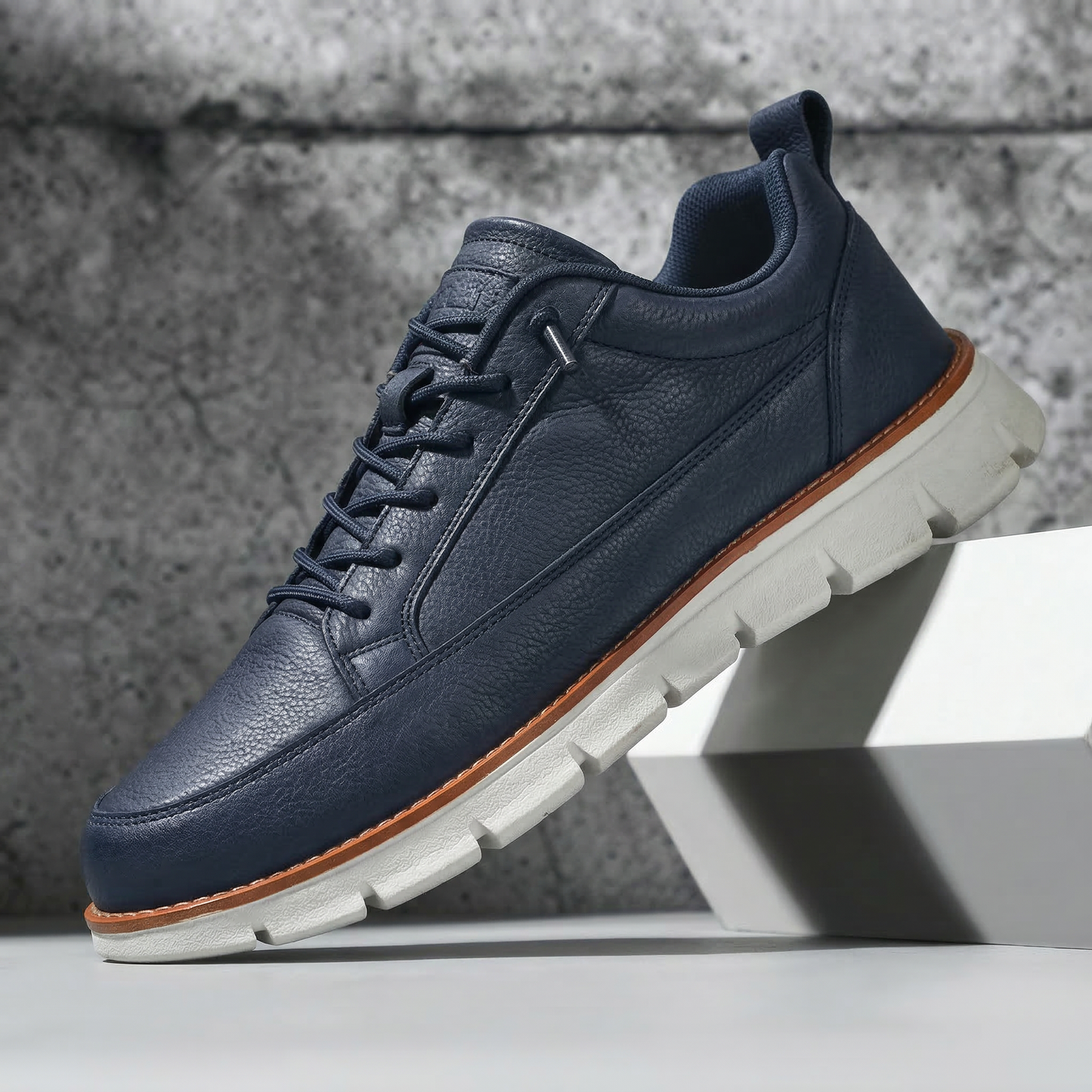 Premium Leder Sneaker – Komfort und Stil für jeden Tag